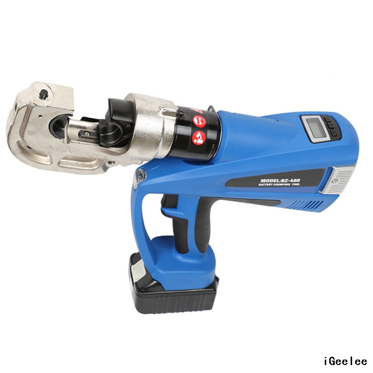 BZ-400 C Type Battery Hydraulic Press Tool with Crimping Force of 120KN, Range of 16-400mm2
