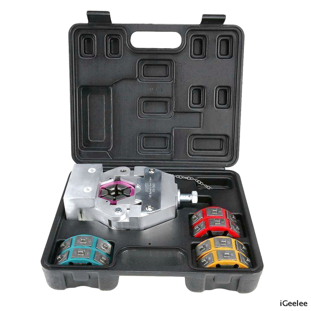 Manual A/C Hose Crimping Tool Kit IG-71550 Is Applicable for Beadlocking Fitting