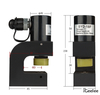 Portable Hydraulic Angle Iron Angle Steel Hole Punch Down Tools Net Weight 3.44kg SYD-18F