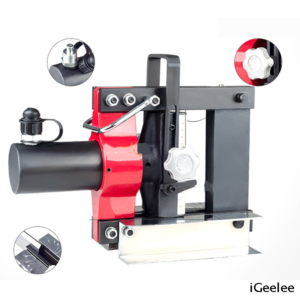 Hydraulic Bus Bar Bender CB-150D Can Be Opened Up When Bending Long Brass Sheet “N” Sheet Or “L” Shape