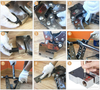 Mechanical Hole Making Tool Kit MH-10 with Tonnage of 300KN, Process 10mm Max of Metal Sheet