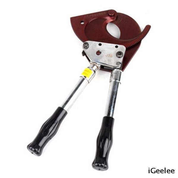 Ratchet Wire Cutter J75 for Cutting Copper& Aluminum in Armored Cable Smaller Than 3X 120mm2