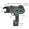 RT-235, RT-395, RT-550 Automatic Portable Electric Rebar Tying Machine 4-58mm