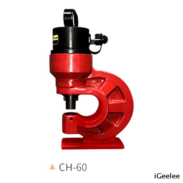Bus Bar Hydraulic Hole Puncher CH-60(L) for 10 Mm Max of The Al/ Cu Sheet