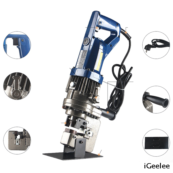 iGeelee Electric Hole Punch Tool MHP-20 Range from 6.5-20.5mm for