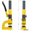 Stainless Steel Hole Punch Tool Hydraulic Punch Driver SYD-25 Hydraulic Hole Making Tool Below1.5mm Range 10-32mm