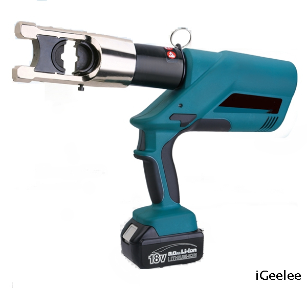 Battery Wire Crimping Tools EZ-400U with Working Force 120KN,for Pressing Copper And Aluminum Lugs