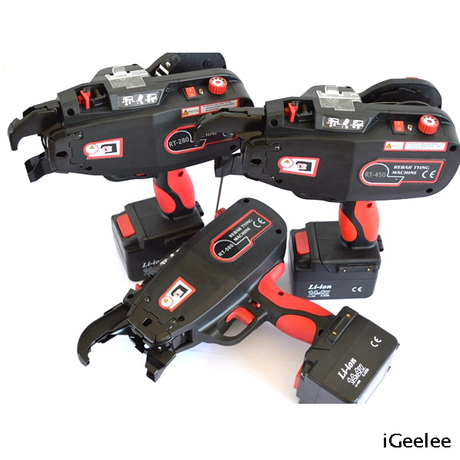 RT-280, RT-450, RT-580 New Type Battery Rebar Tying Tool with Li-ion Can Tie Up To 58mm