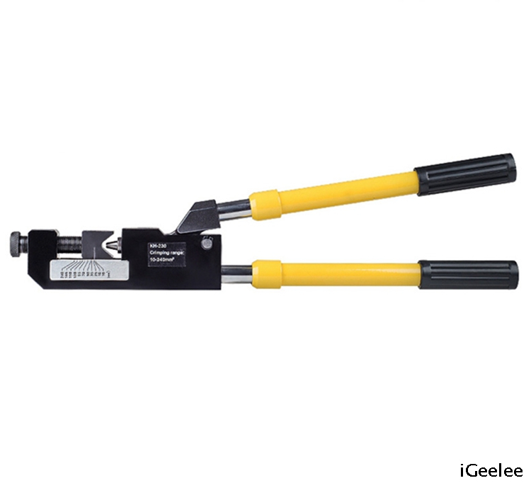 Indent Wire Pressing Tool KH-230 with Dieless Crimping Head