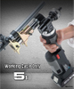 PZ-1240PE Hydraulic Battery Powered Axial Press Tool and Expand Tool for 16, 20, 25& 32mm
