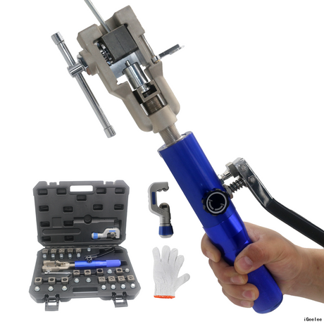 Hydraulic Brake Line Tool Kit PRC Universal Flaring Tool Set with Tube Cutter (Includes 3/8