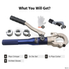 Hydraulic Pipe Pressing Tool IG-1632 for Crimping Range of 12-32mm Pipes 