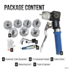 iGeelee Copper Tube Expander Hydraulic Tube Swaging & Expanding Tool Kit Range 3/8" to 11/8" with 7 Heads Kit