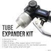 iGeelee Copper Tube Expander Hydraulic Tube Swaging & Expanding Tool Kit Range 3/8" to 11/8" with 7 Heads Kit